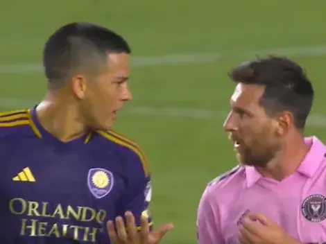 Video: El encontronazo de Messi con jugador de Orlando City