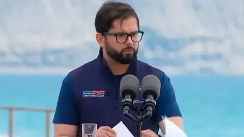 VIDEO: Pescador encara al presidente Gabriel Boric en Mejillones.