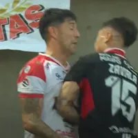 Pechazos e insultos: el duelo de Zavala con otro ex Colo Colo