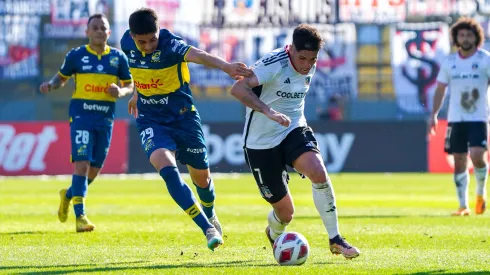Carlos Palacios tuvo otro buen partido en Colo Colo, que le ganó por 2-1 a Everton en Viña del Mar.