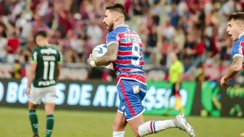 Juan Martín Lucero fue borrado de Fortaleza en la Copa Sudamericana.