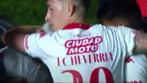 Rodrigo Echeverría fue titular y jugó los 90 minutos del triunfo de Huracán en Copa Argentina.