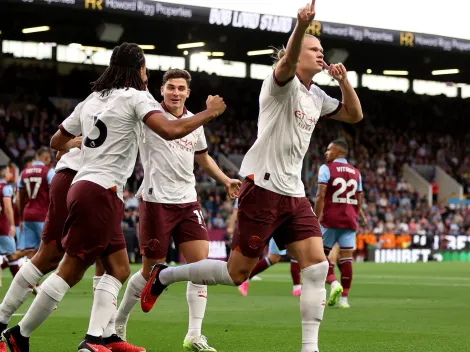 City comienza su show: doblete de Haaland y triunfo ante Burnley