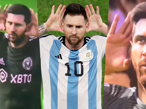 Mítica celebración de Messi en Qatar 2022 llega al FC 24