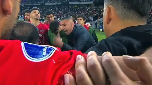 Jaime García les agradeció a sus pupilos por lo mostrado en la llave entre Ñublense y LDU.