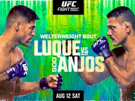 El chileno Luque desafía a Dos Anjos: ¿Dónde ver UFC Vegas 78?