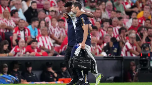 Éder Militao lesionado en el partido de Real Madrid y Athletic Club por el inicio de La Liga.