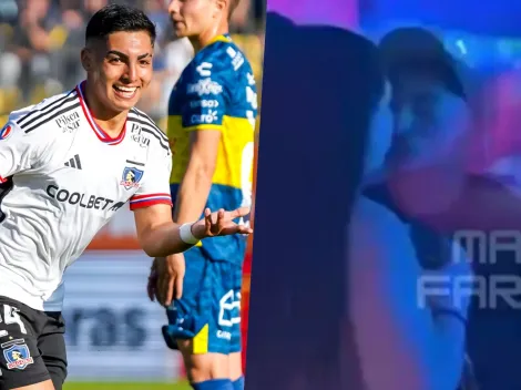 Thompson se ríe de Colo Colo: a los besos con la ex en fiesta de Bolados