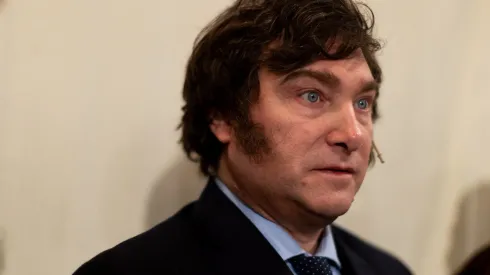 Candidato presidencial de Argentina de Libertad Avanza, Javier Milei