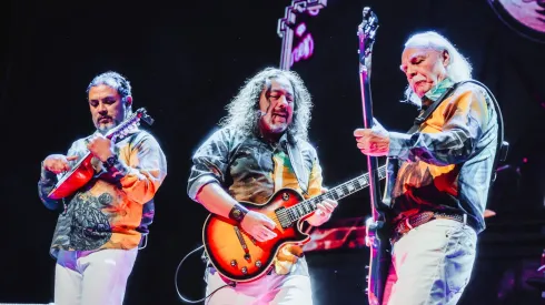 Los Jaivas se presentaron este martes y jueves en Santiago.