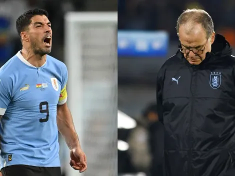 Bielsa es criticado en Uruguay por no citar a Suárez contra Chile