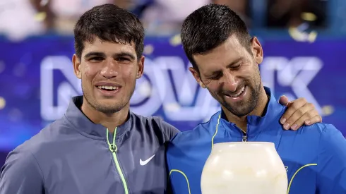 Carlos Alcaraz y Novak Djokovic jugaron uno de los mejores partidos del año.