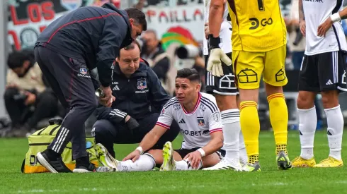 Opazo salió lesionado del duelo con la UC