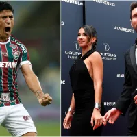 Goleador de Fluminense bautiza a hija en honor a Messi y Antonella