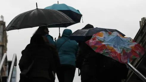 Lluvia en la región Metropolitana 19/08/2023