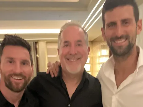 ¡Reunión de leyendas! Messi y Djokovic juntos en la Gran Manzana
