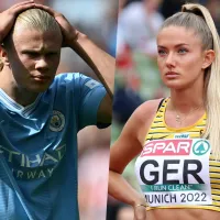 El atrevido desafío de la atleta más sexy del mundo a Erling Haaland