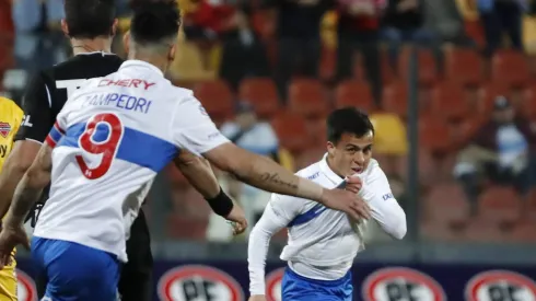 Fernando Zampedri asistió a Jorge Ortiz en el primer gol del "27" por la Universidad Católica.