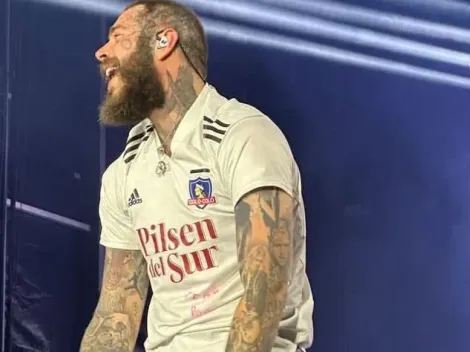 Post Malone se viste de albo en el Bicentenario