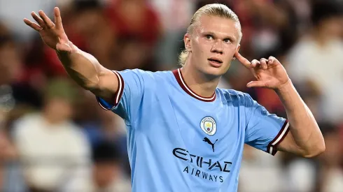 Erling Haaland revela su rutina antes de irse a dormir.