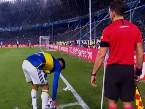 Insólito: lanzan una zapatilla a jugador de Boca Juniors