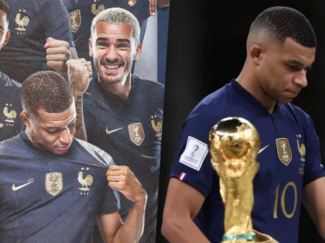 Francia se hace el Larry con el escudo de campeón del mundo en su camiseta