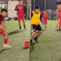 El video de hace un mes de Thompson y Pizarro jugando en Maipú