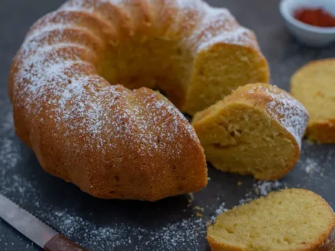 Receta de queque fácil y económico