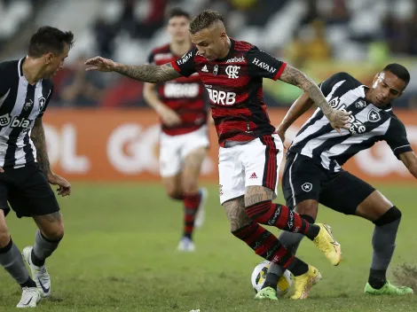 Flamengo de Erick Pulgar visita al líder Botafogo