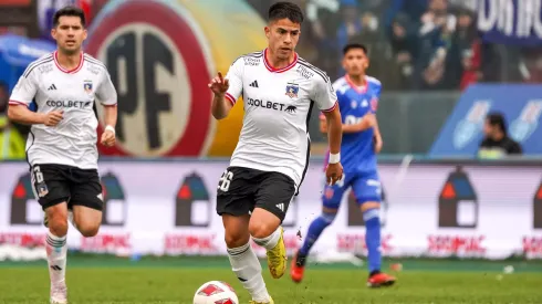 Matías Moya regresó a la cancha después de varios partidos sin ser considerado en Colo Colo.