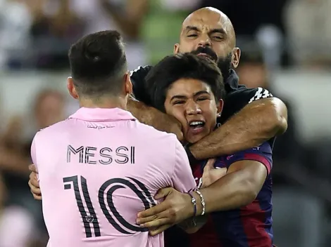 Guardaespalda de Messi mete tremendo pique para reducir un invasor