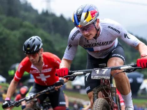 Martín Vidaurre con todo en la séptima fecha de la Copa Mundial UCI