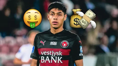 Darío Osorio recibirá más de 450 millones de pesos chilenos por su fichaje al FC Midtjylland.