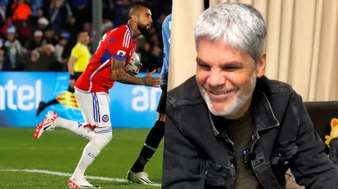 Arturo Vidal se ganó elogios de Juan Cristóbal Guarello por su actitud en la derrota de Chile.