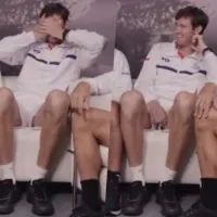 Compañeros suben al columpio a Nico Jarry: \'¿Quién es este hue...?\'