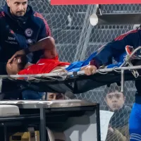 Corazón y riesgo: Vidal sale entre lágrimas