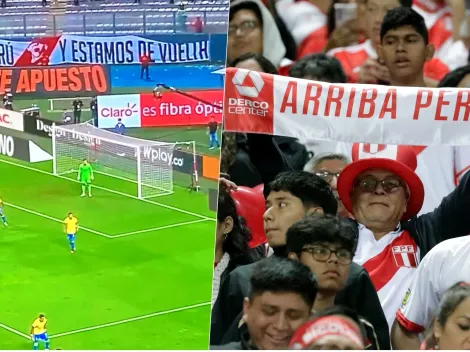 Peruanos intentan meter miedo a Chile con un lienzo