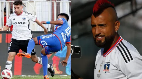 Arturo Vidal puso en duda la decisión de alinear a César Fuentes como lateral derecho una vez más en Colo Colo.