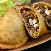 Receta de empanada de pino frita