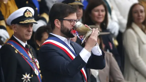 El Presidente Gabriel Boric encabeza la Parada Militar 2023 en la elipse del Parque O’Higgins.