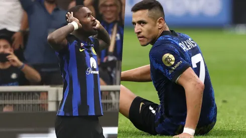 Vieri elogió a Thuram, la competencia de Alexis en la delantera del Inter.