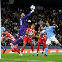 Dos errores del arquero de Estrella Roja corona a Julián Álvarez como figura del City