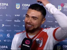 Paulo Díaz se ríe tras su gol anulado en River: "No anoto nunca..."