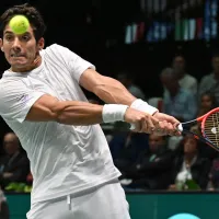 Cristian Garín cae en el dobles en el ATP de Zhuhai y queda eliminado