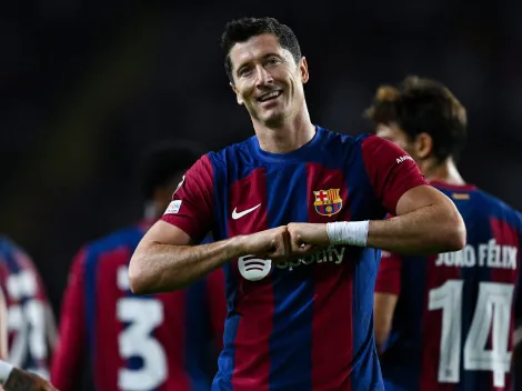 Lewandowski salva al Barcelona ante Celta