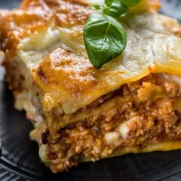 Receta de lasaña de carne