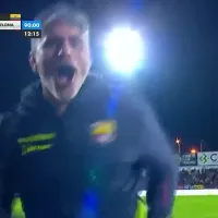 Diego López se gana un like de Campitos por un festejo con locura