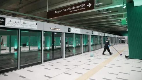 Las tres nuevas estaciones de la Línea 3 del Metro de Santiago.