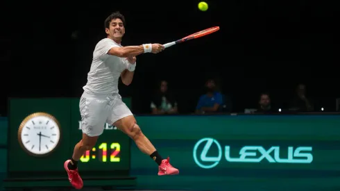 Cristian Garin debutó con triunfo en la qualy del ATP 500 de Beijing.