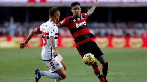 Erick Pulgar dijo presente en Flamengo para perder la Copa de Brasil ante Sao Paulo.
